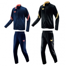 Butterfly蝴蝶乒乓服裝 WSW433 乒乓球長袖長褲運動套服長袖套裝（長袖+長褲）